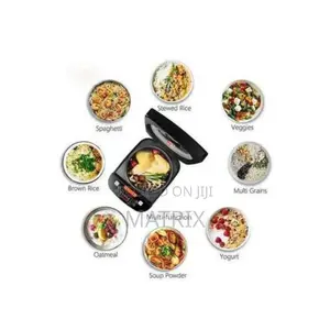 Silver Crest Digital Electric Rice Cooker - Black