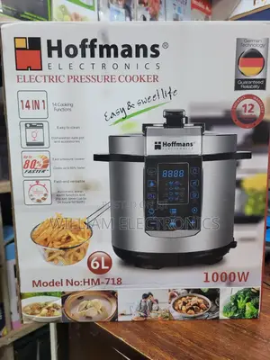 Hoffmans 6litres Electric Pressure Cooker /Hoffmans Pressure Cooker