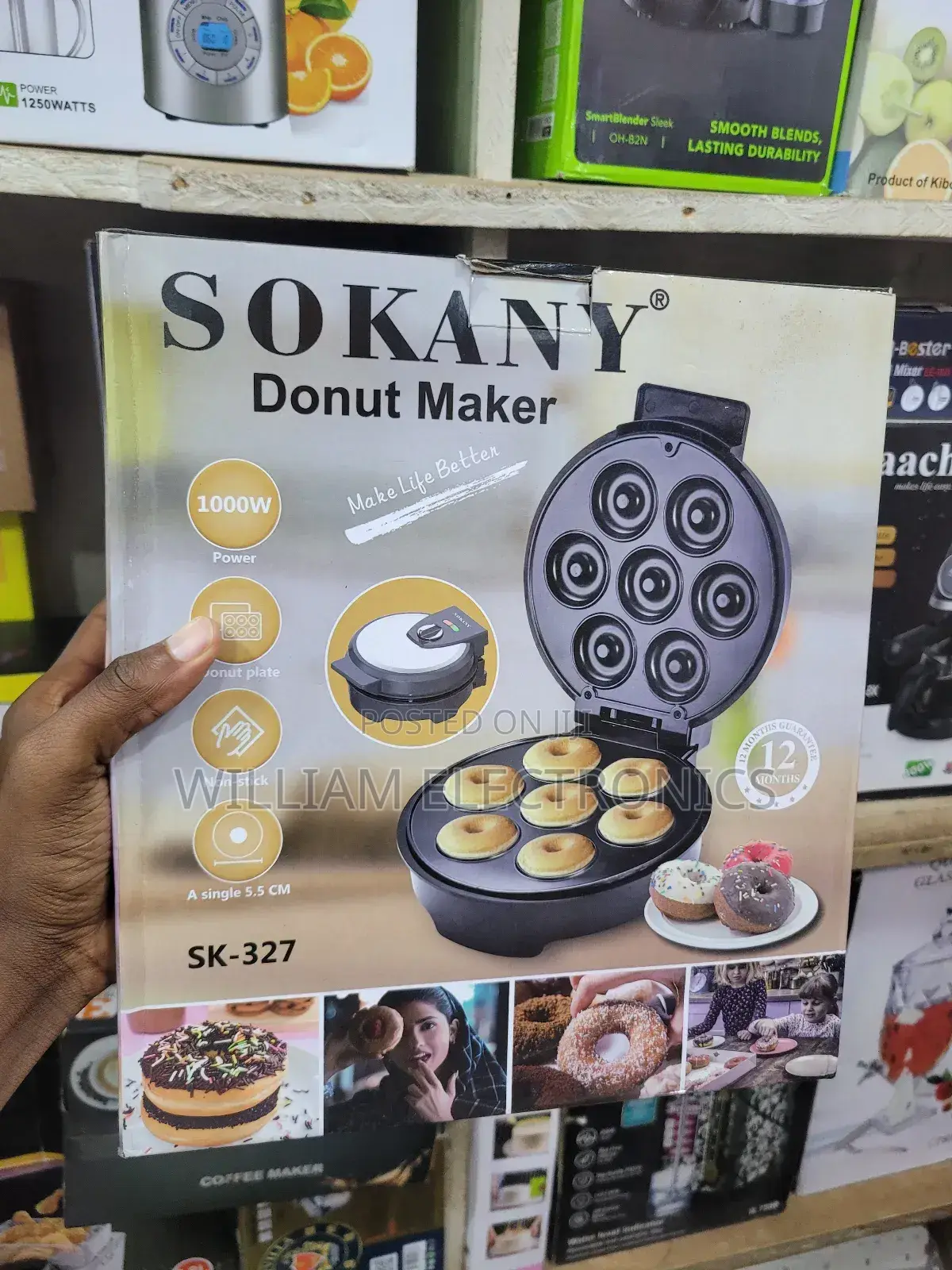 7 Pieces Sokany Donut Maker/Sokany Donut Maker