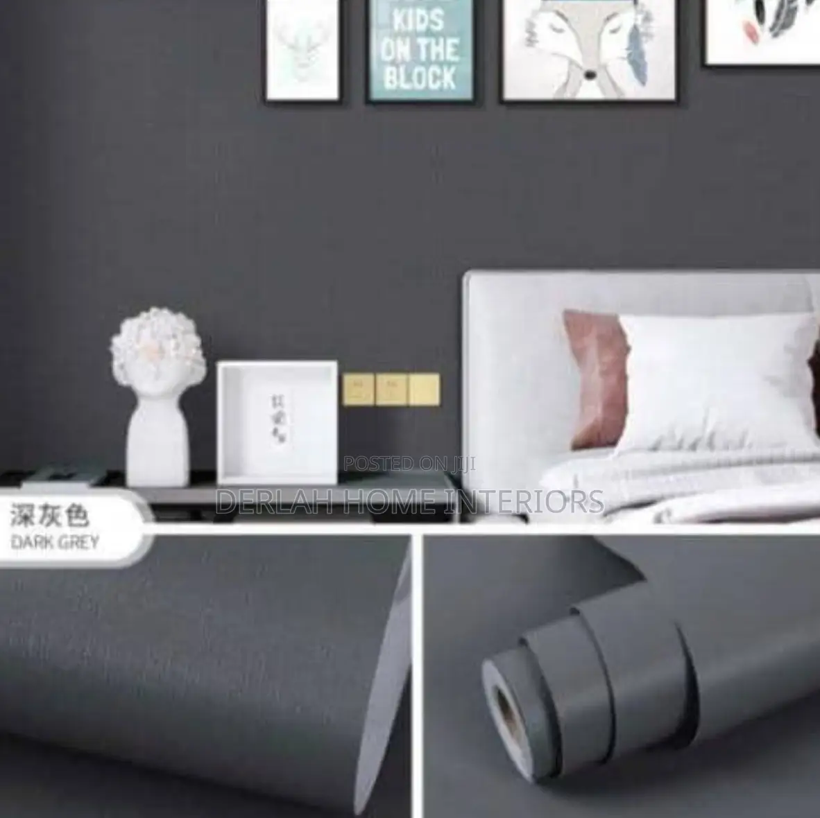 Plain Gray Wallpapers Per Meter