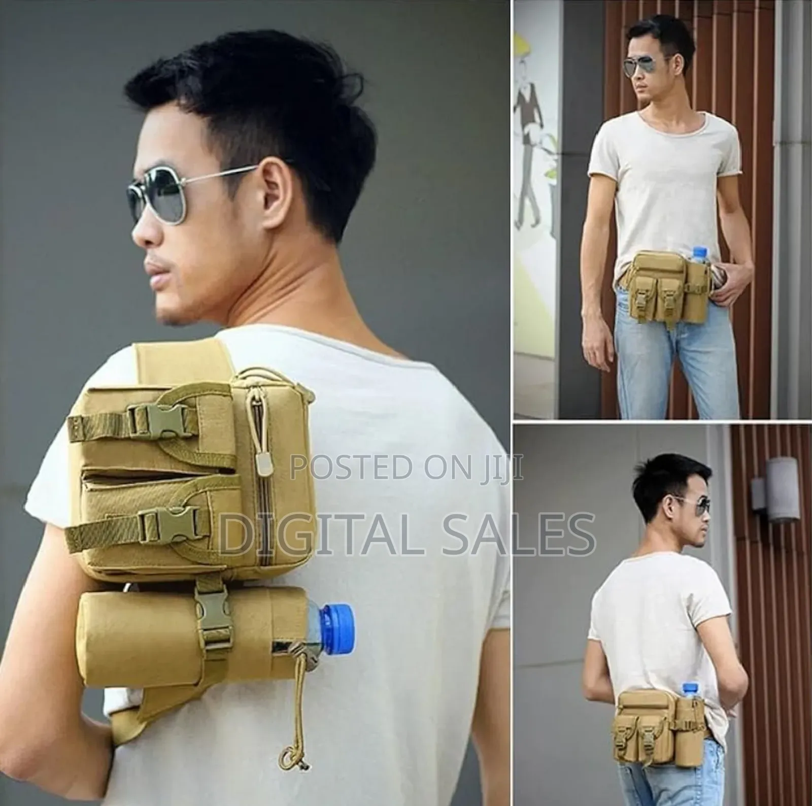 Tactical Waist Bag-Brown.