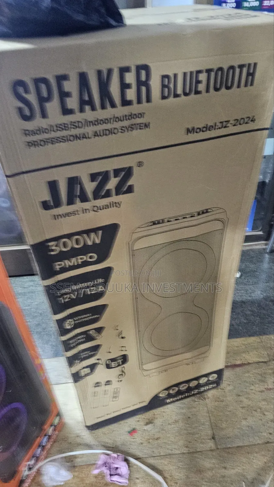 Jazz Jz-2024 Bluetooth Professional Audio System