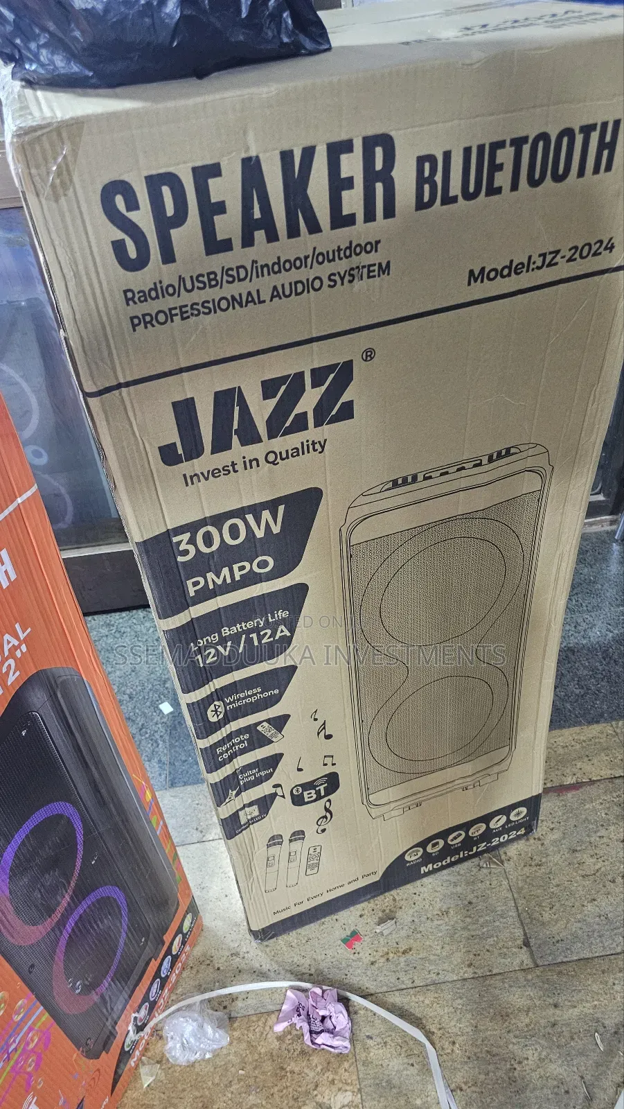 Jazz Jz-2024 Bluetooth Professional Audio System