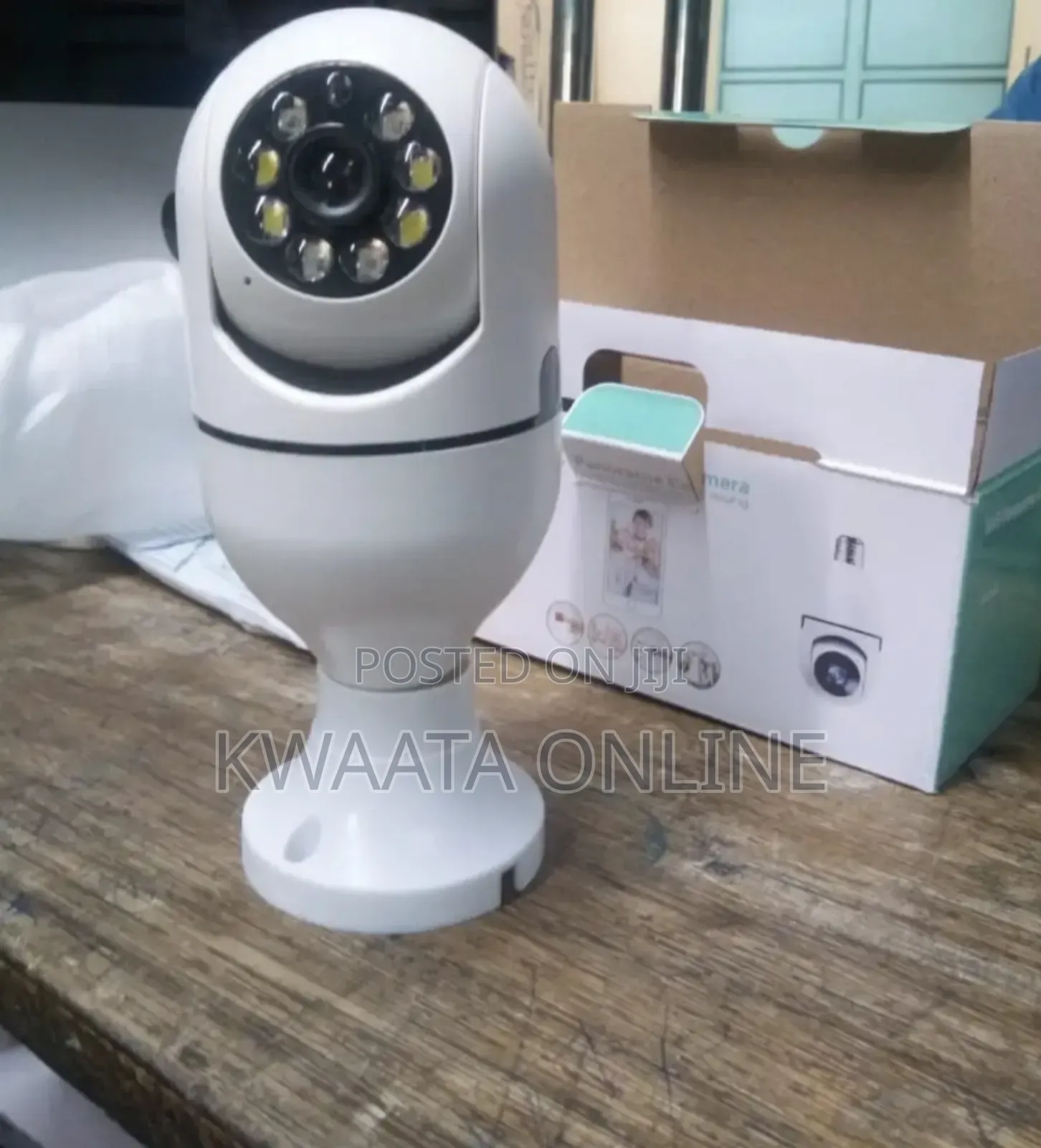 Light Bulb Wireless Ptz Wifi Panorama Camera