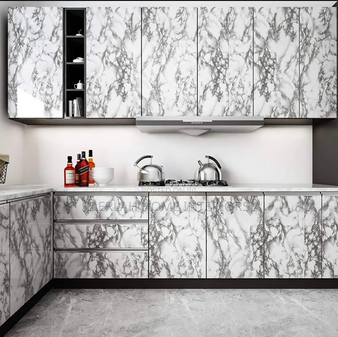 White Marble Wall Sticker