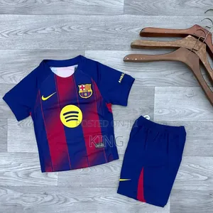 Barcelona Home Kids Jersey