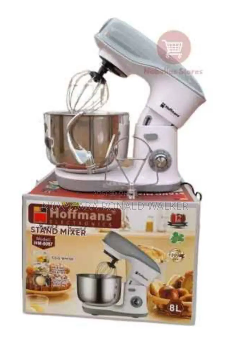 8l Hoffmans 3 in 1 Stand Mixer