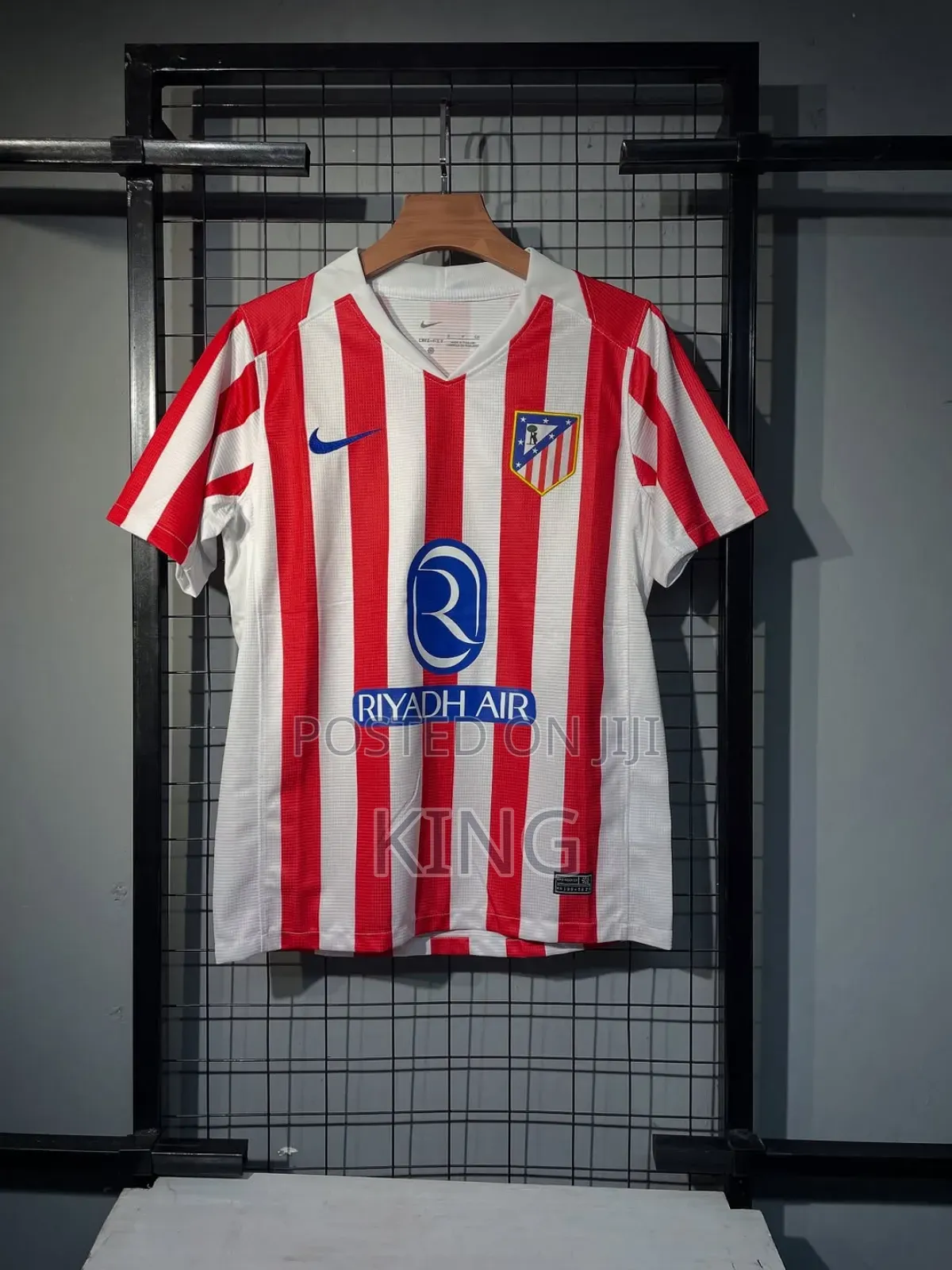 Atletico Madrid 25/26 Home Kit. Red/White
