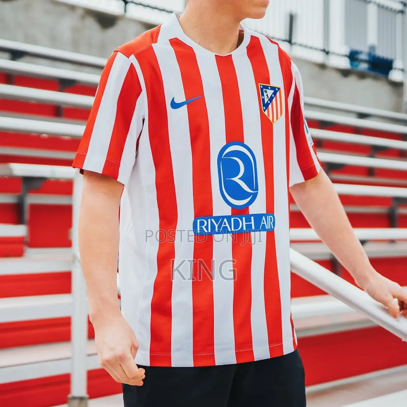 Atletico Madrid 25/26 Home Kit. Red/White