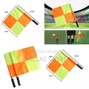 Professional Soccer Referee Flag.