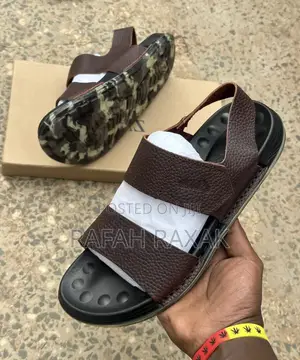 Original Men’S Super Classic Brown Clarks Ankle Strap Sandal