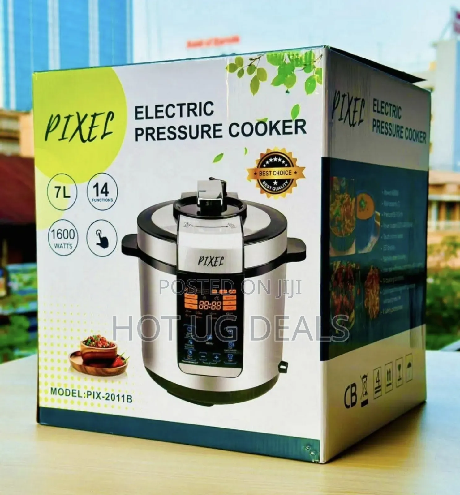 7l Digital Electric Pressure Cooker 14in 1 Functions