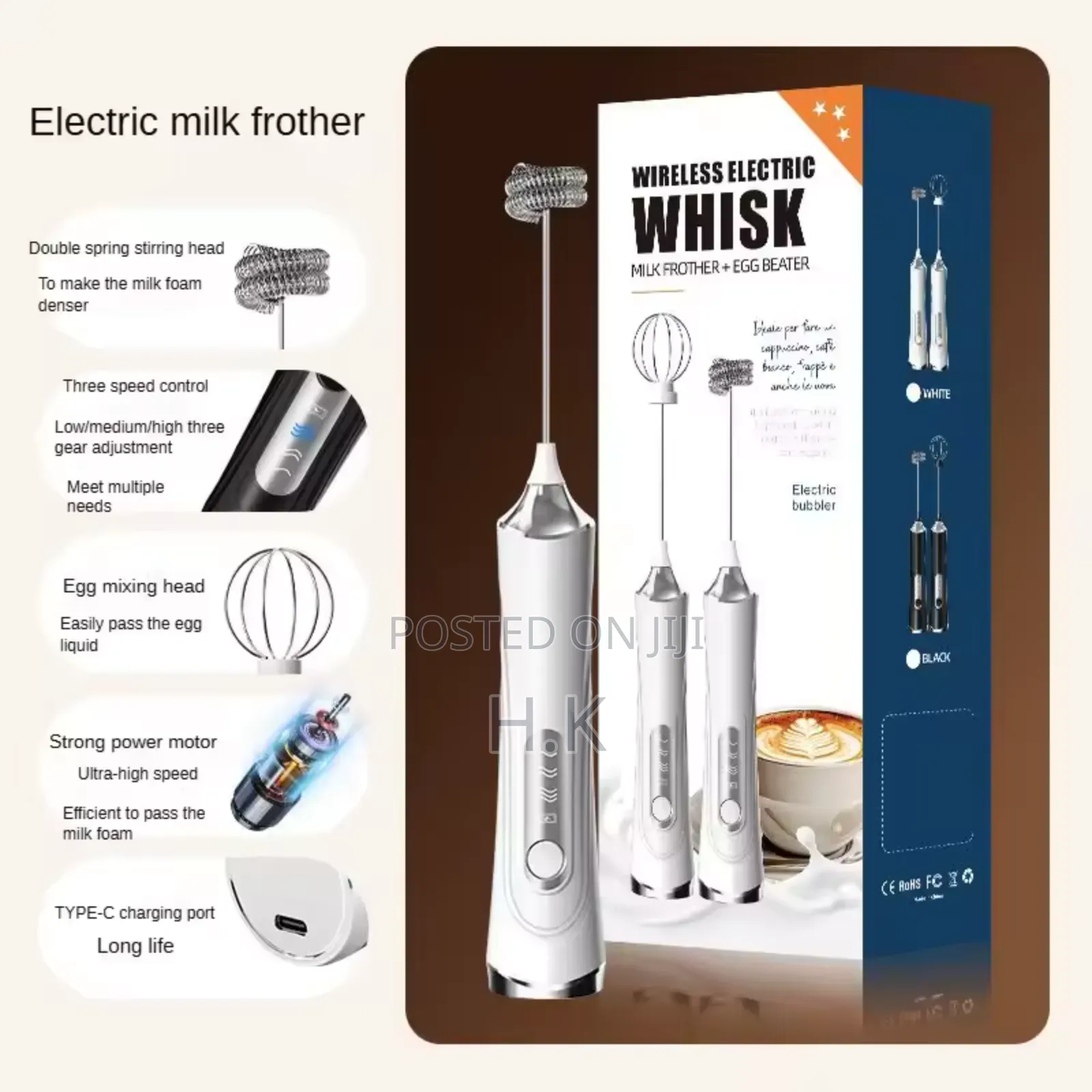 Wireless Electric Whisk