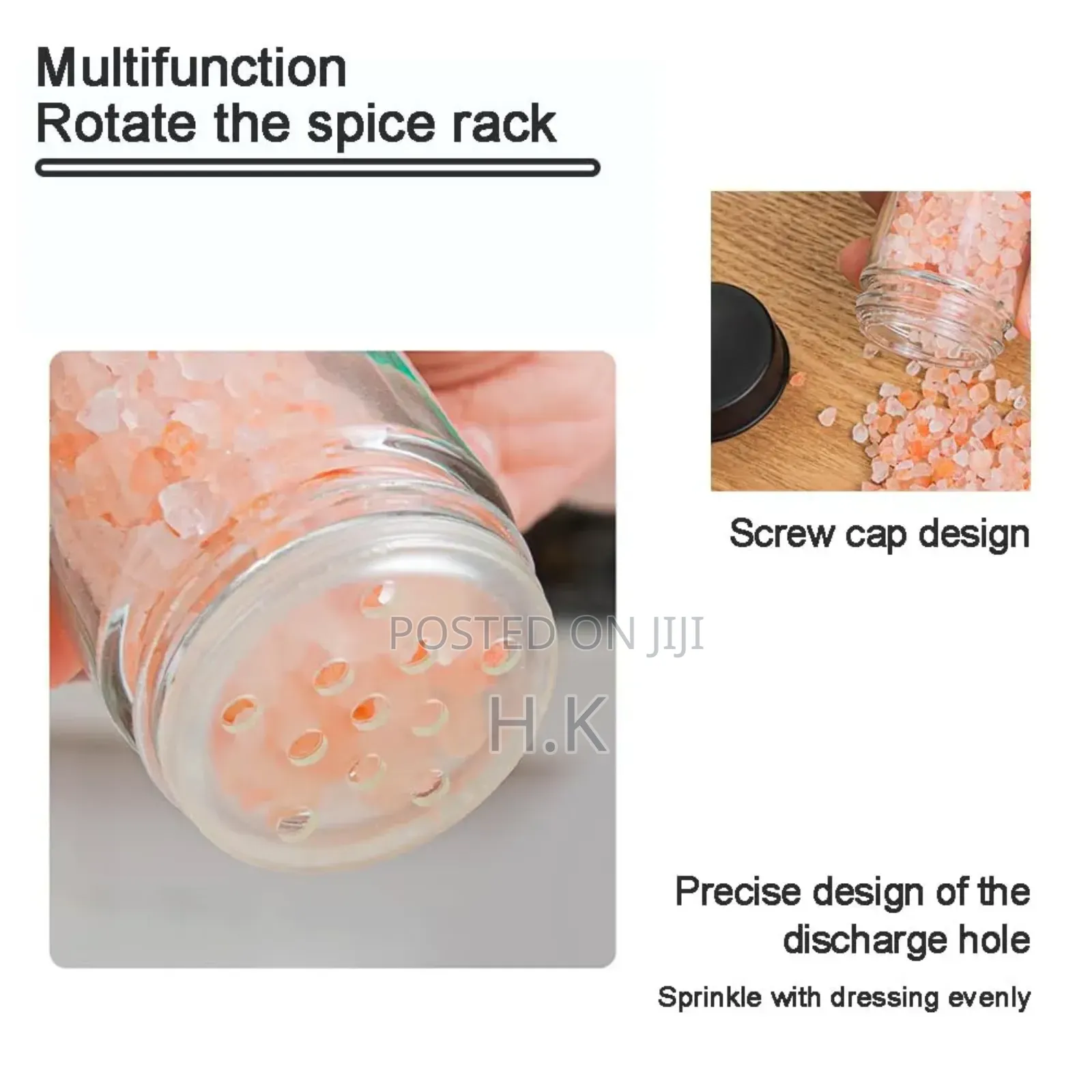 Rotating Spice Rack Set