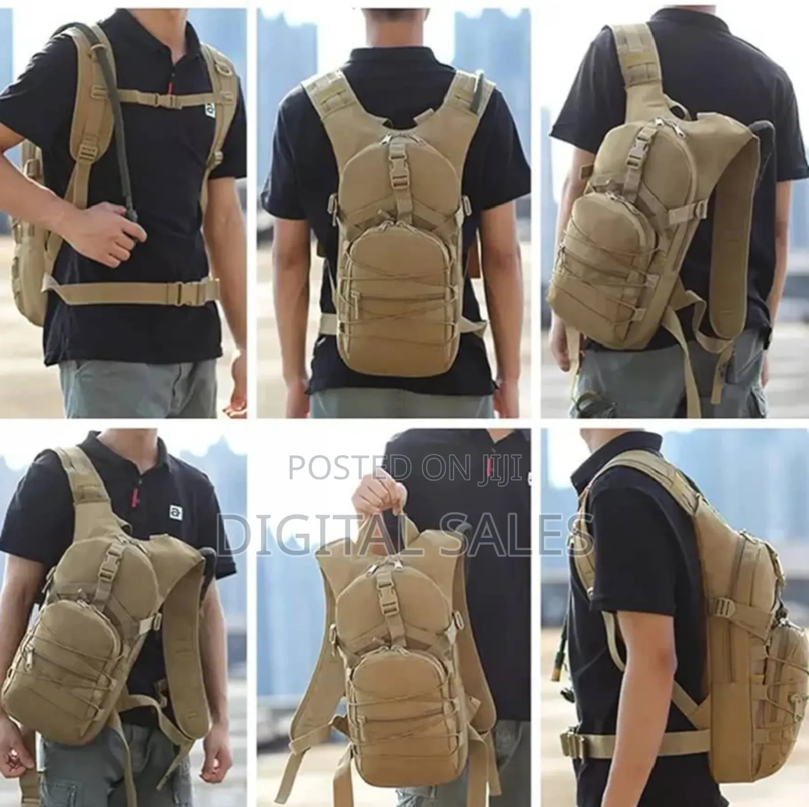 Tactical Hydration Backpack Bag With Water Bladder