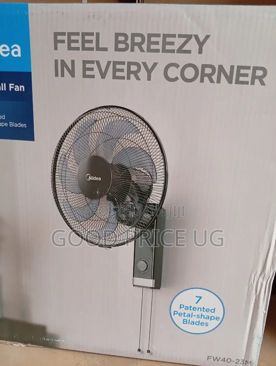 Midea Wall Fan 7 Patented Blades