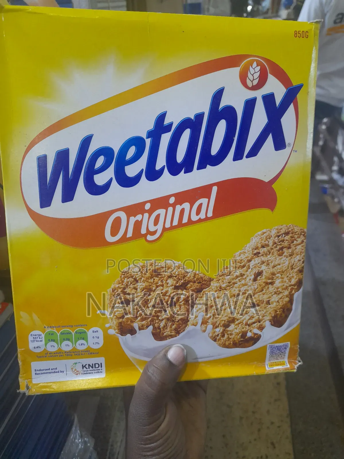 Its Orgainal Weetabix With Four Packs Inside