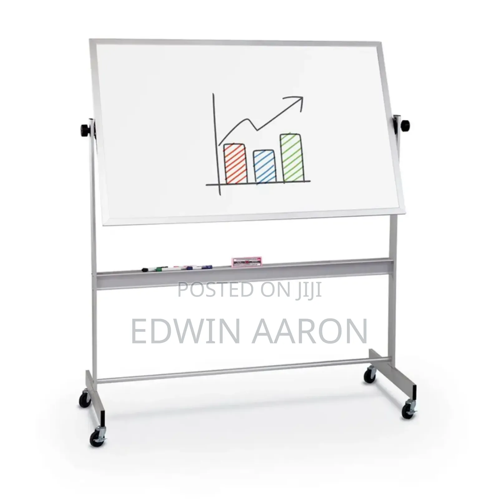 90 X 120cm White Board With Stand