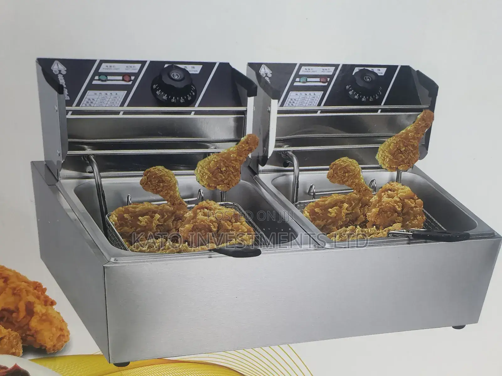 Pixel 12litrs Double Deep Fryer Chips