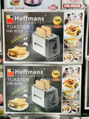 Hoffmans Hm-8002 2-Slice Electric Bread Toaster.