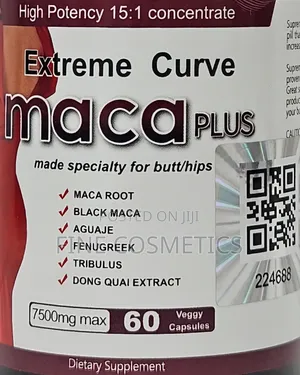 Extreme Curve Maca Plus Pills | For Hips + Butt Enlargement