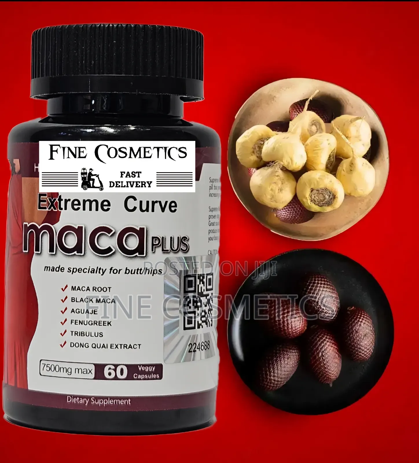 Extreme Curve Maca Plus Pills | For Hips + Butt Enlargement