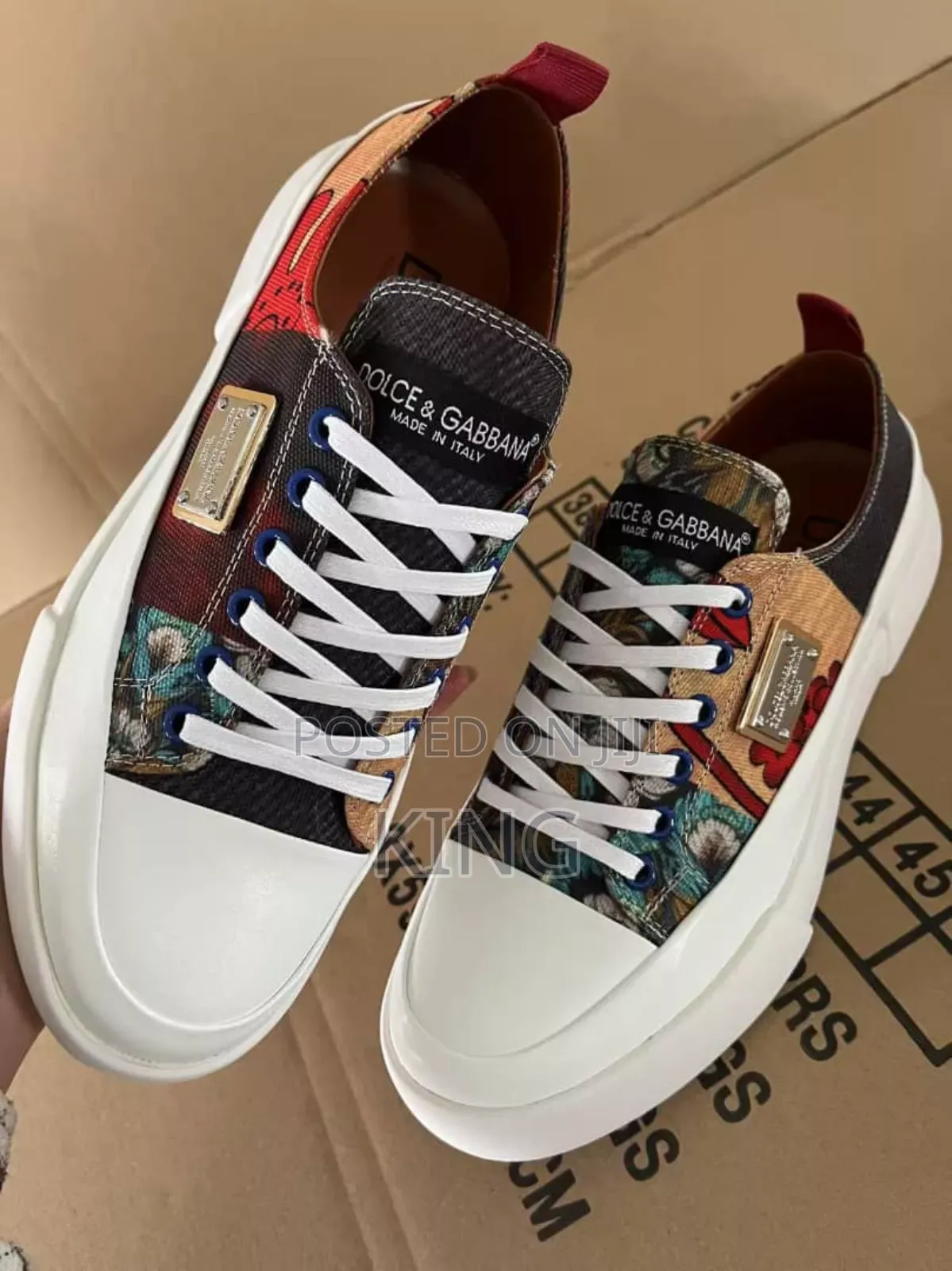 Dolce Gabbana Patchwork Sneakers