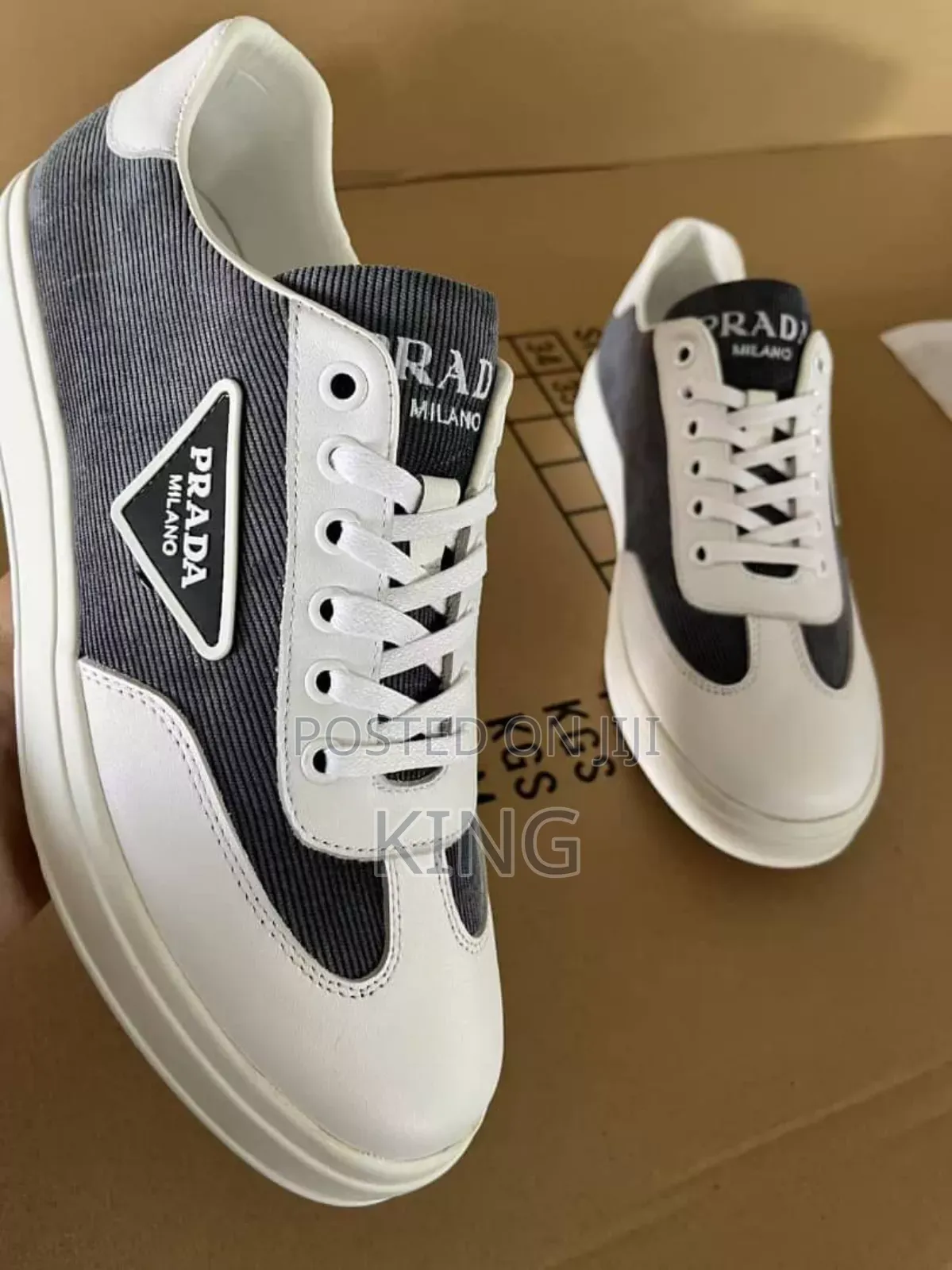 Prada Milano Casual Style Sneakers.