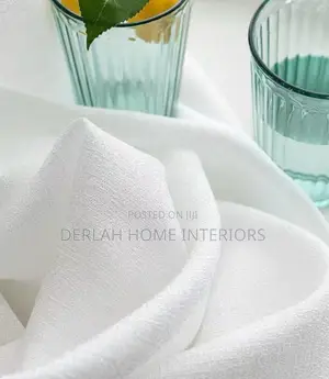Pure White Curtain Nets Per Ready Meter