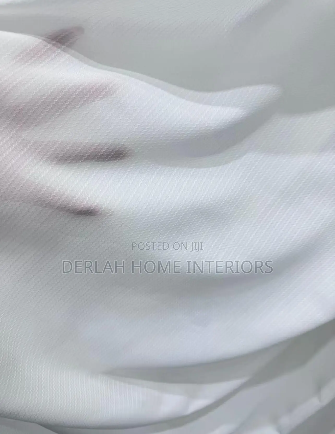 Pure White Curtain Nets Per Ready Meter