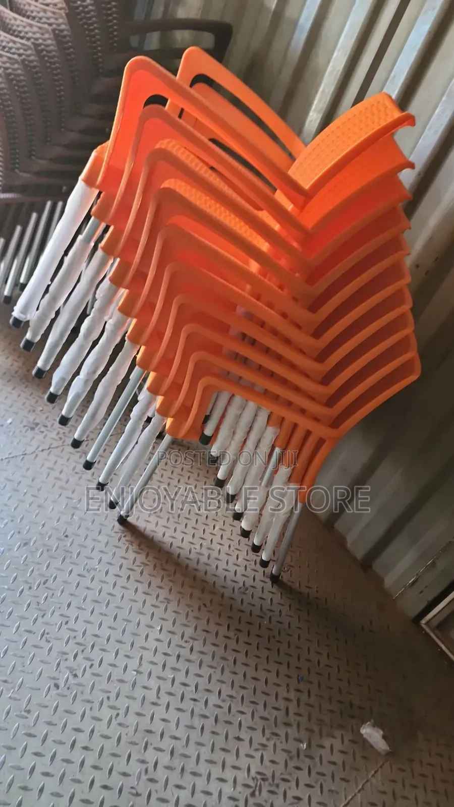 Orange* Plastic Chairs Orange*Plastic Chairs