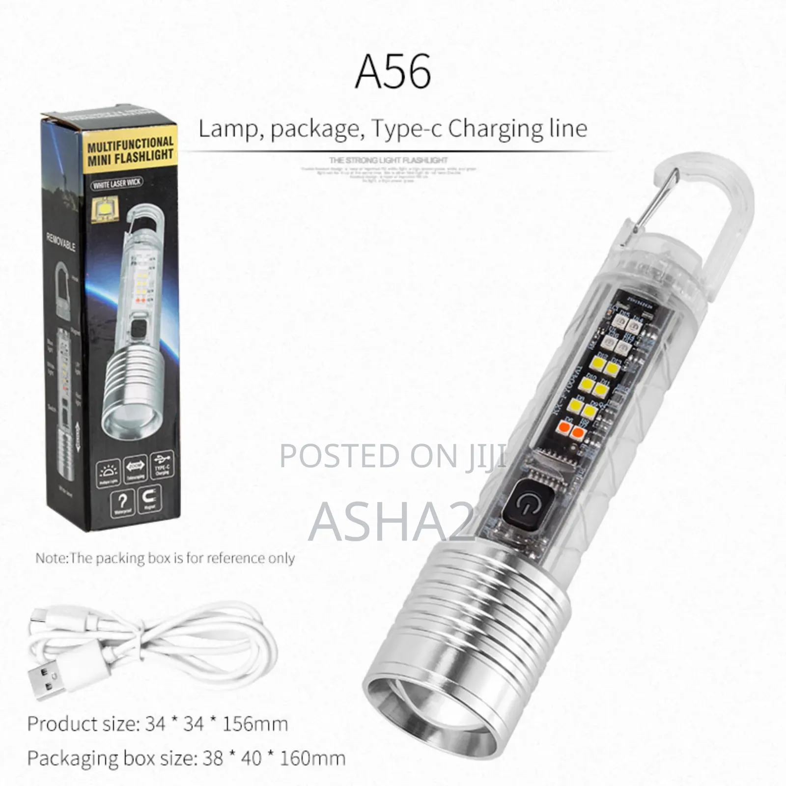 Outdoor Rechargeable Zoom Torch