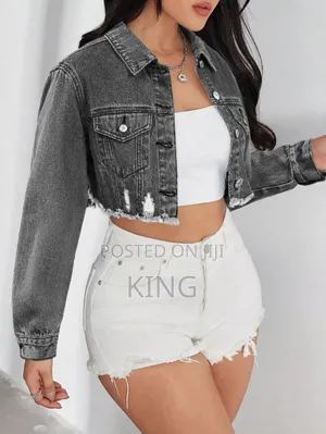 Formal Crop Jean Jackets