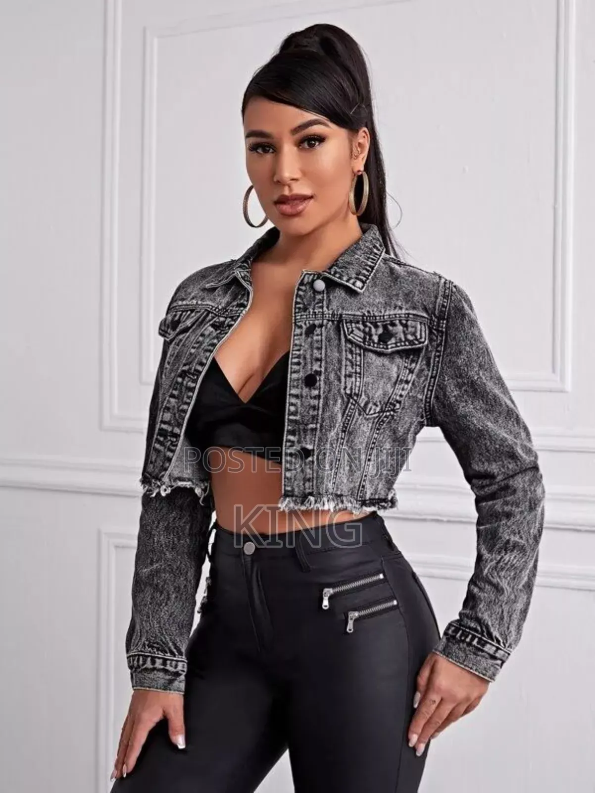 Formal Crop Jean Jackets