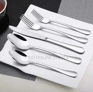24 Pieces Stainless Stainless Steel Cutlery Set