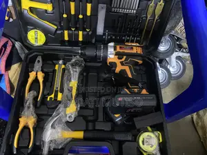 Complete Cordless Drilling Machine Set