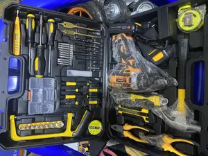 Complete Cordless Drilling Machine Set