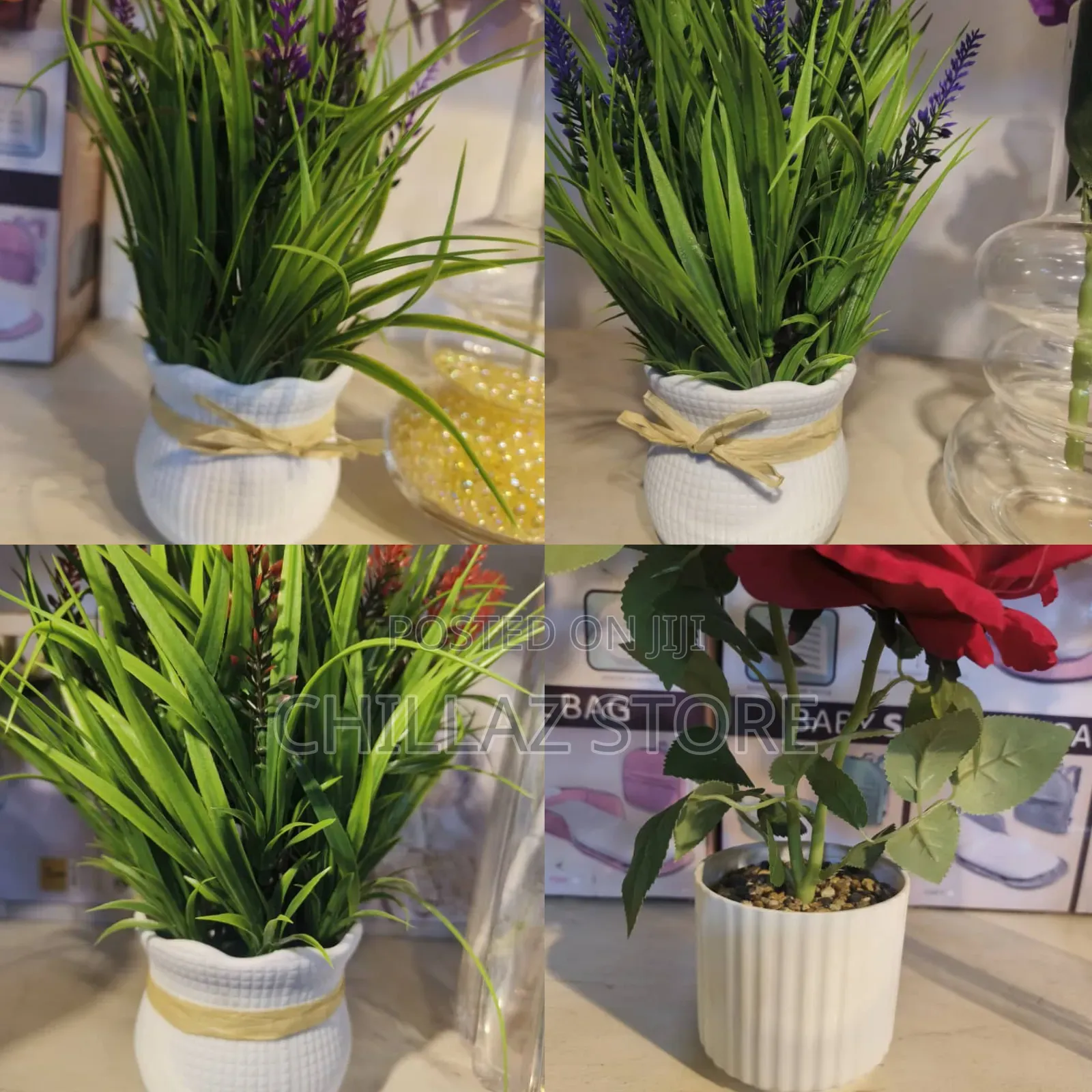 Artificial Potted Plants.