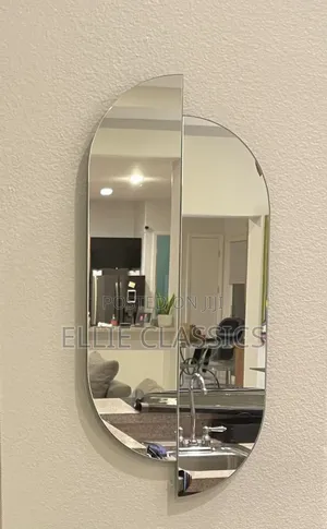 Half Oval Mirror