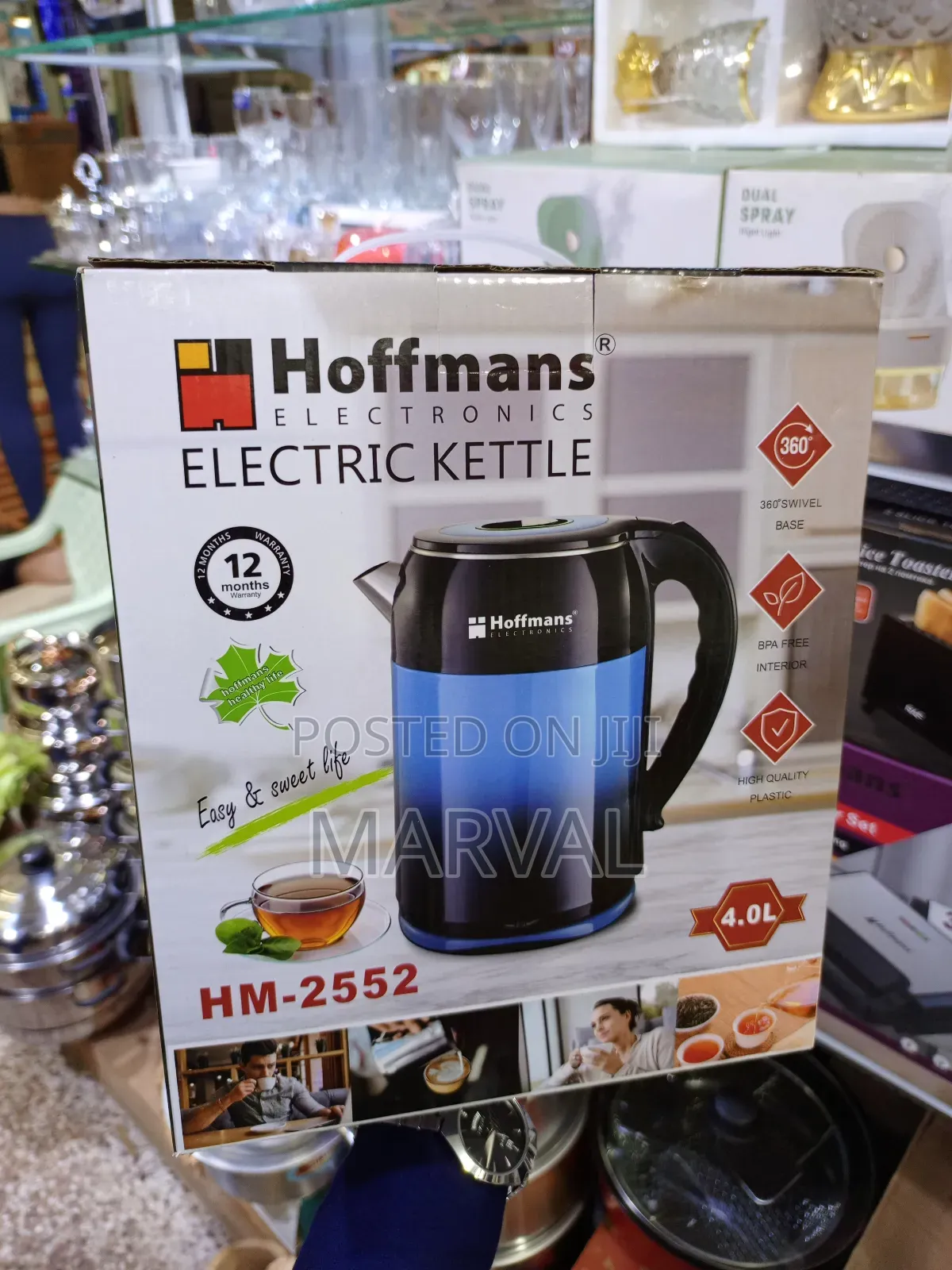 Hoffmans 4l Electric Kettle Hm-2552