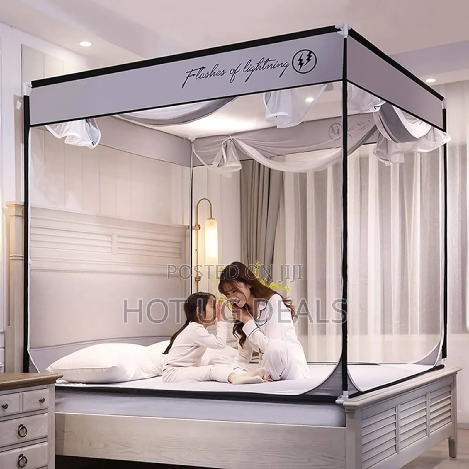 5x6 Bed Mosquito Net - Multicolor