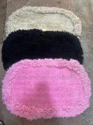 Pink and Black Doormats