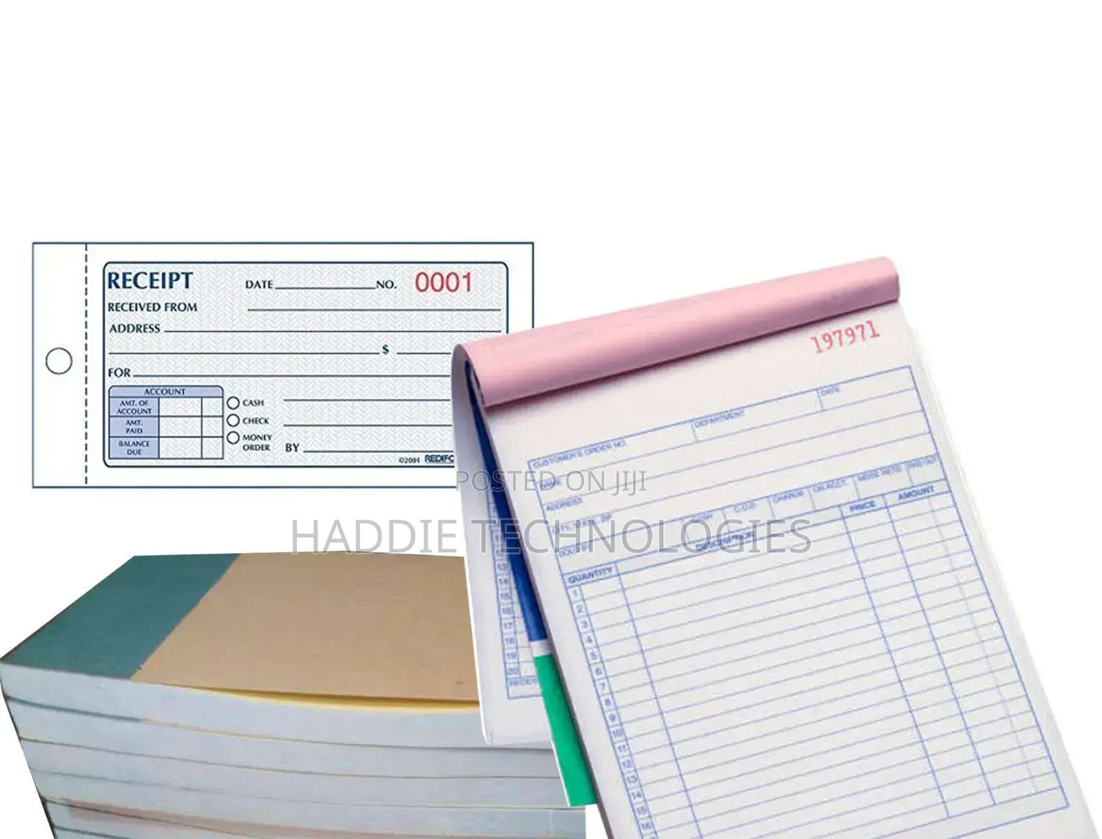 Receipt Books