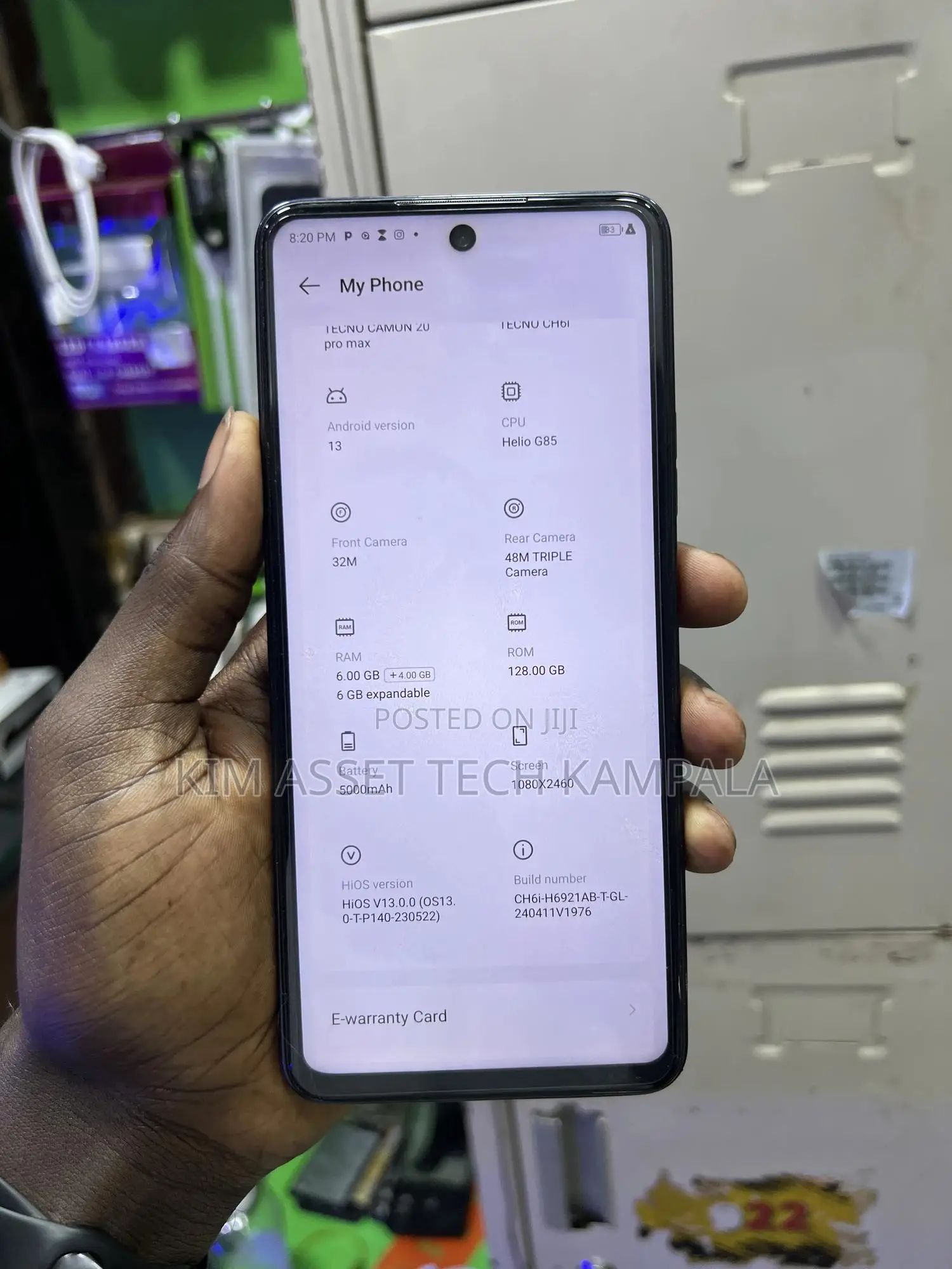 Tecno Camon 19 Neo 128 GB Black