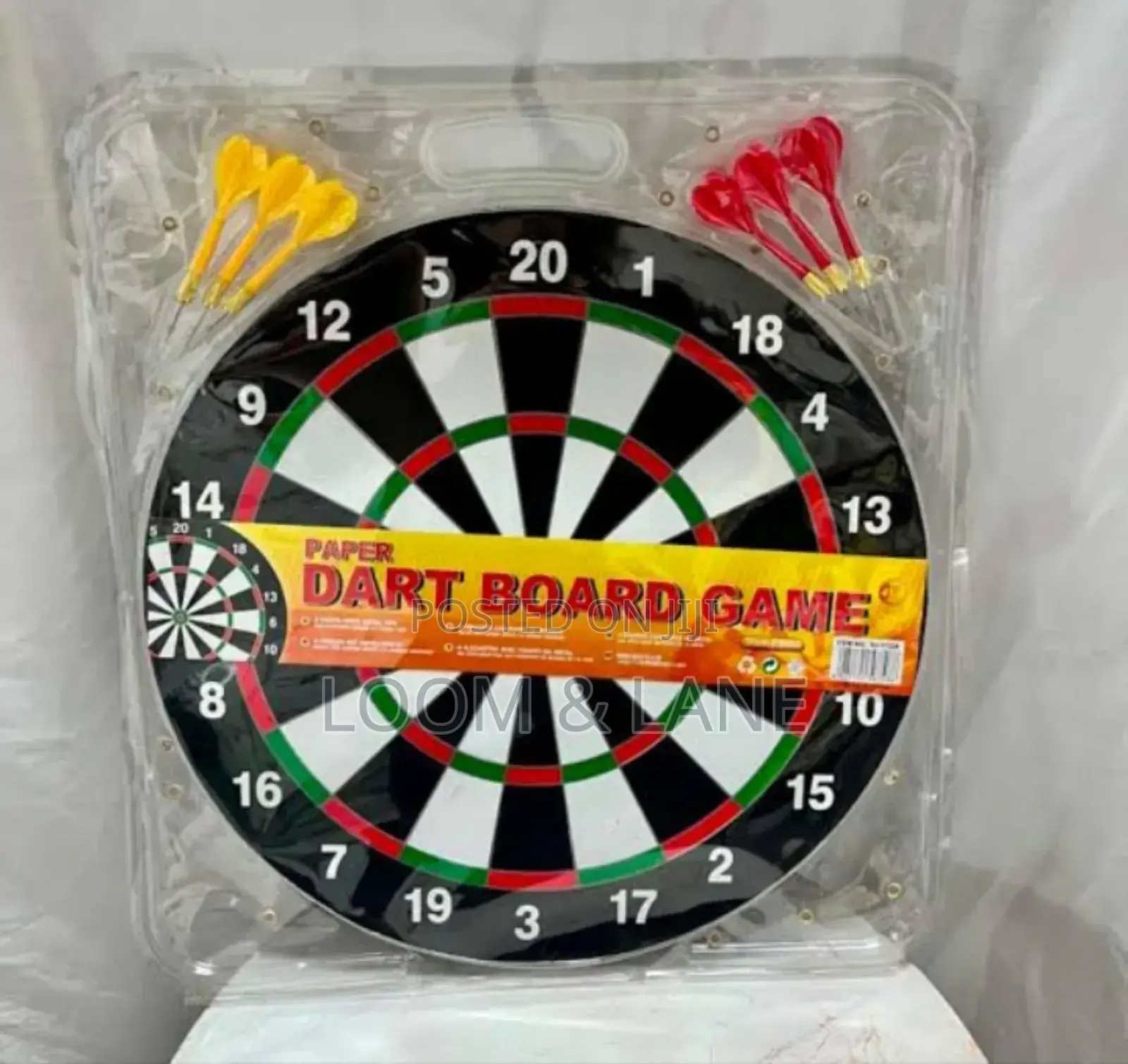 Generic Paper Dart Board