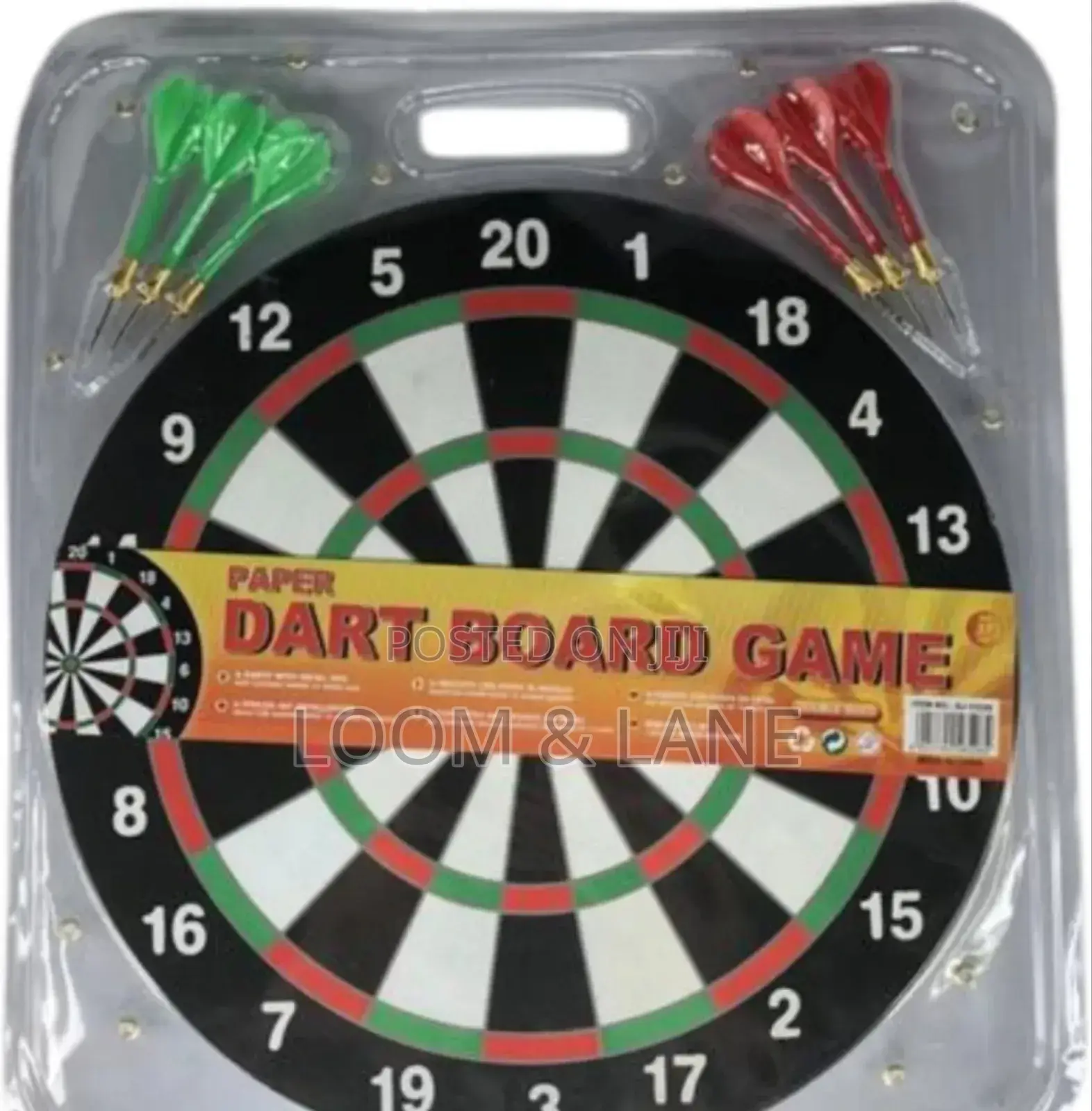Generic Paper Dart Board