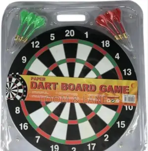Generic Paper Dart Board