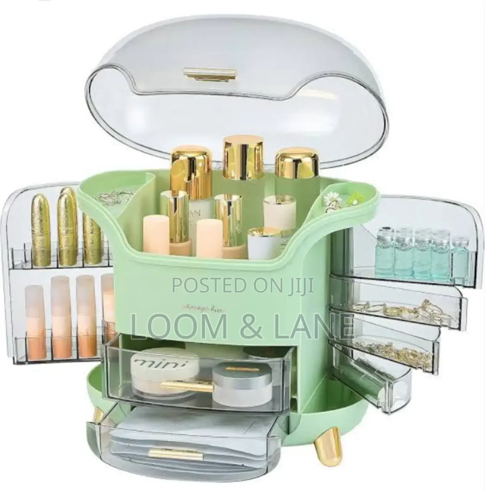 New Portable Dust Proof Makeup Organizer