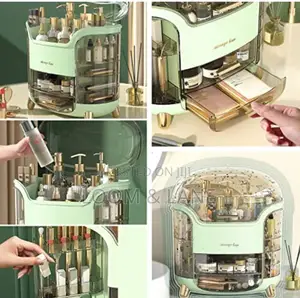 New Portable Dust Proof Makeup Organizer