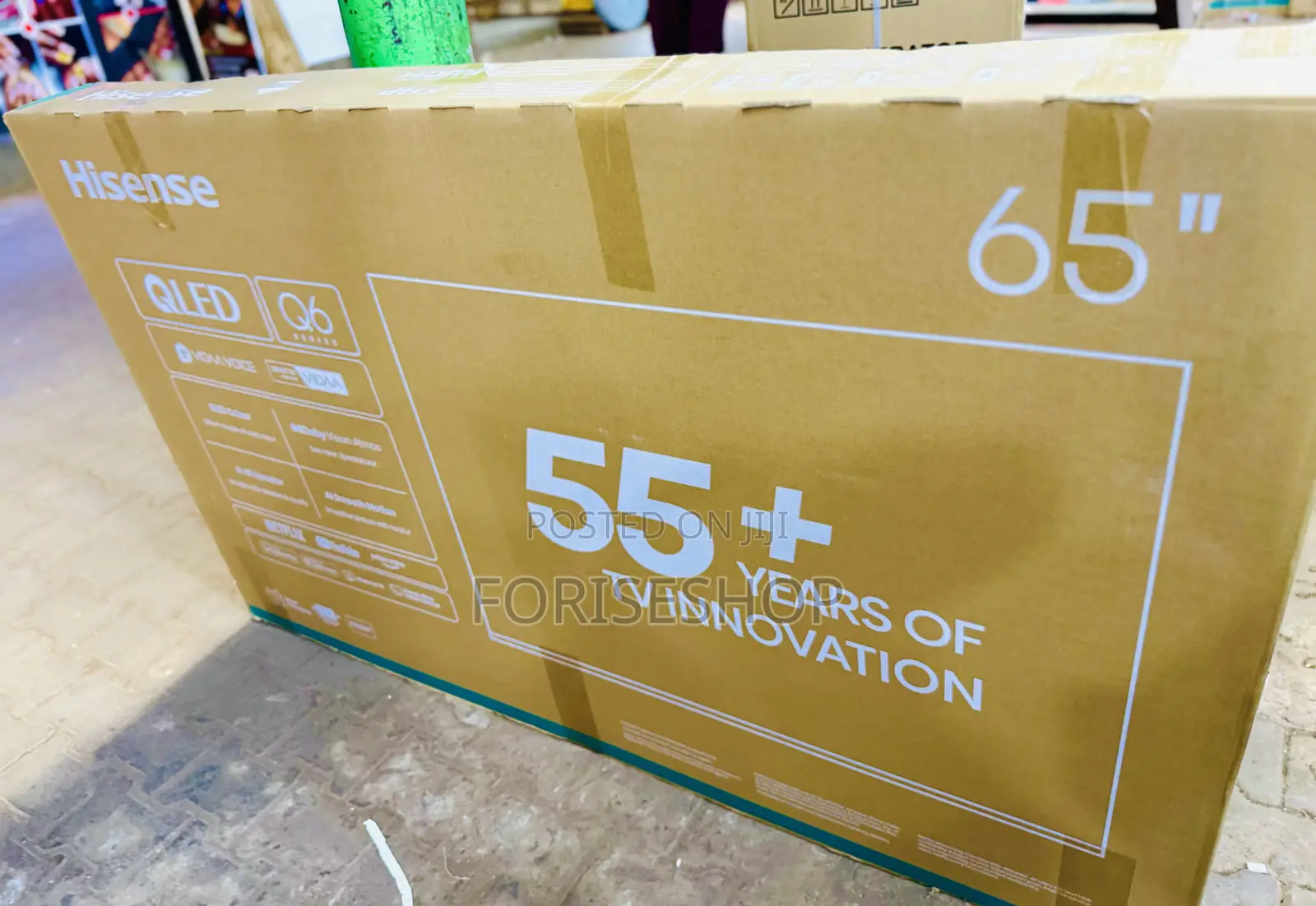 65inch Hisense Qled Tv Brand New